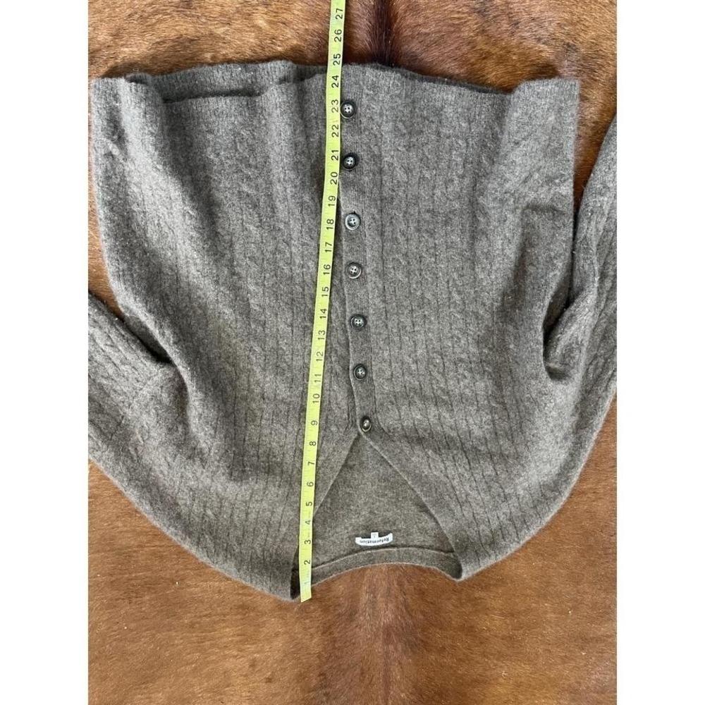 Reformation Taupe V-Neck Button Front Cardigan - Picture 8 of 8